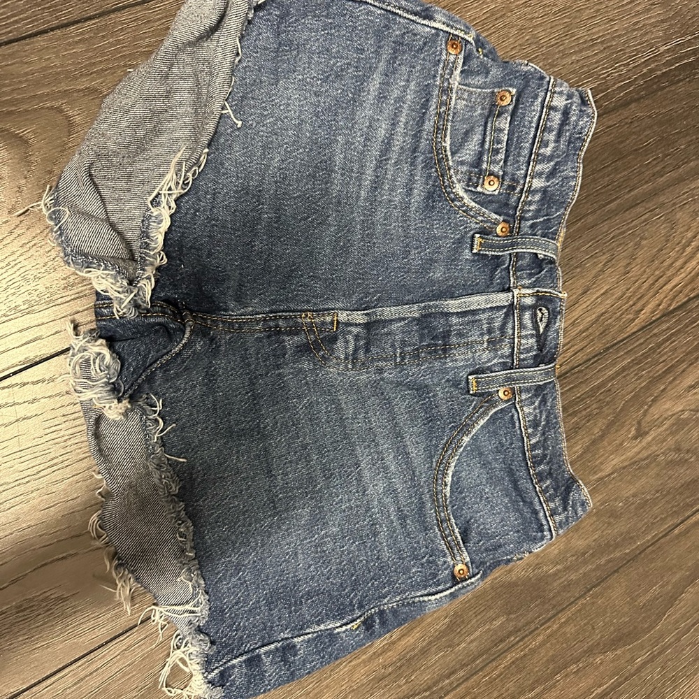Levi’s 501 Jean shorts. Word once